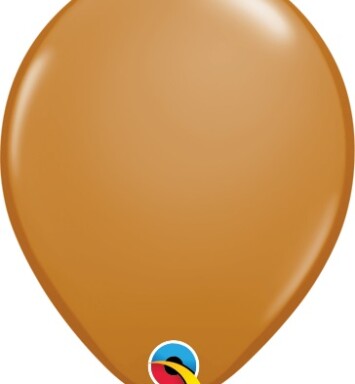 5 Inch Fashion Mocha Latex Balloons 100ct