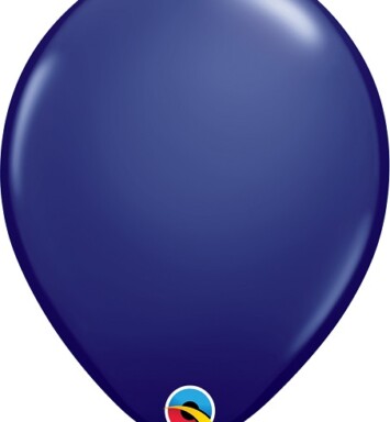 5 Inch Fashion Navy Latex Balloons 100ct