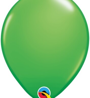 5 Inch Fashion Spring Green Latex Balloons 100ct