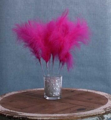 Fluff Feather Bunch - Fuchsia