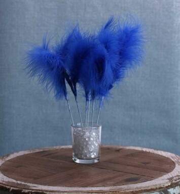 Fluff Feather Bunch - Royal Blue