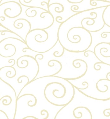 Green Scroll Cellophane