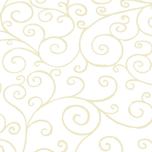Green Scroll Cellophane