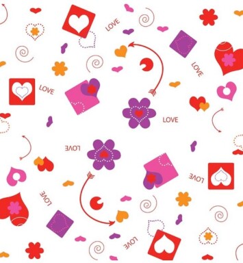 Love Mosaic Cellophane