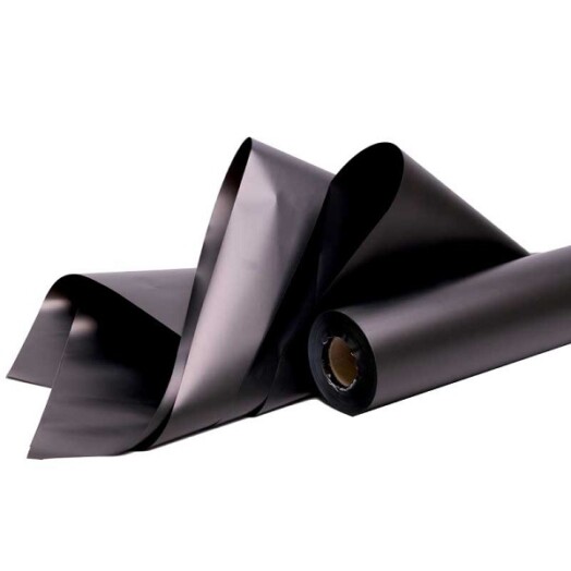 Black Frosted Cellophane