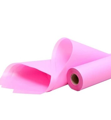 Sugar Pink Frosted Cellophane