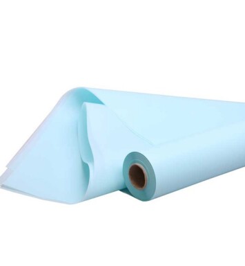 Blue Frosted Cellophane