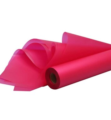 Fuchsia Frosted Cellophane