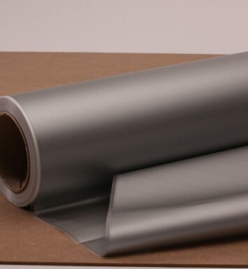 Silver Frosted Cellophane