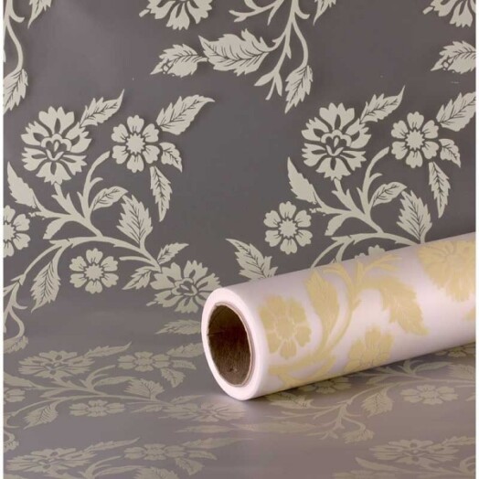Loretta Frosted Cellophane - Cream