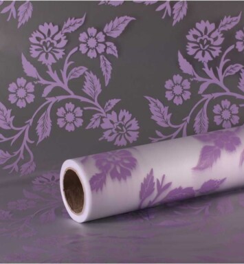 Loretta Frosted Cellophane - Lilac