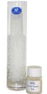 20g Crystal Pearls - White