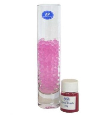 20g Crystal Pearls - Pink