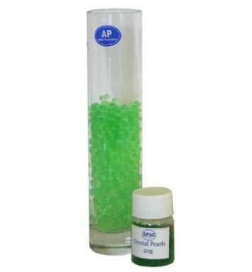 20g Crystal Pearls - Green
