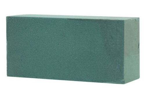 Apac Shrink Wrapped Floral Foam Brick - Wet