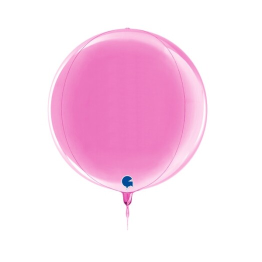 11 Inch Globe Balloon - Fuchsia