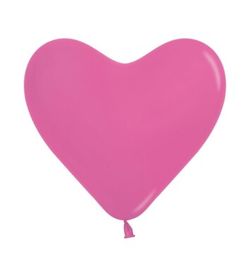 6 Inch Heart - Fashion Fuchsia