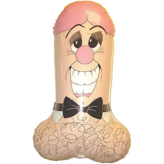 35" Mr Pee Pee Super Shape Foil Balloon
