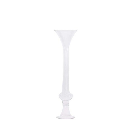 64.5cm Fluted Vase