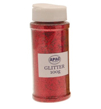 100g Red Glitter