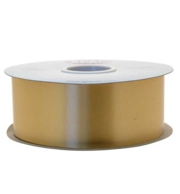 2" Gold Poly Ribbon