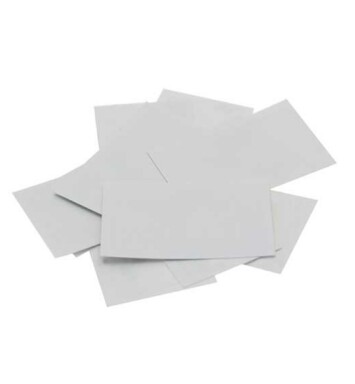Florist Small Cards - Plain White