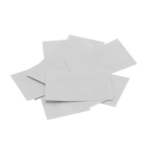 Florist Small Cards - Plain White