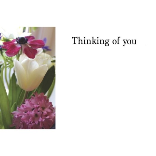Florist Small Cards - Thinking of You, Flowers