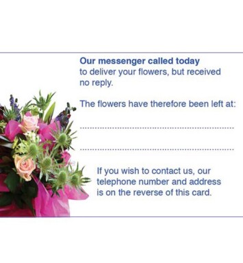 Florist Called Today Cards