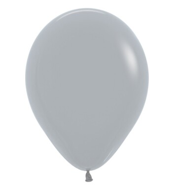 12 Inch Fashion Grey Latex Balloons 50ct