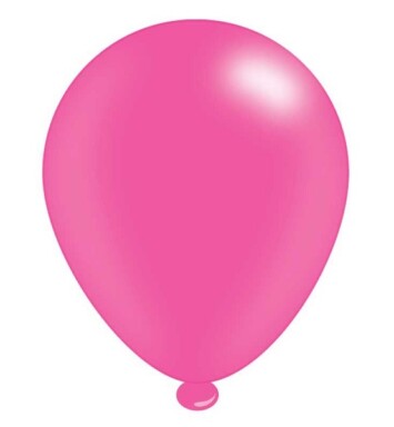 Pack of 8 Hot Pink Latex Balloons