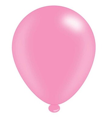 Pack of 8 Pale Pink Latex Balloons