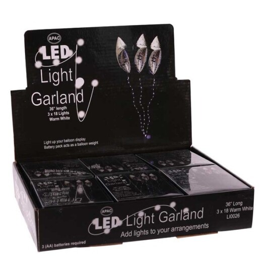 LED Light 3 String - Warm White