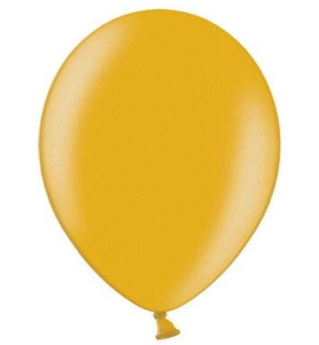 12 Inch Metallic Gold Latex Balloons 100ct