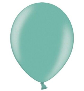 5 Inch Metallic Green Latex Balloons 100ct