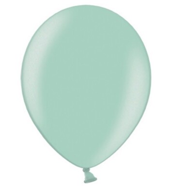 5 Inch Metallic Light Green Latex Balloons 100ct