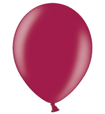 5 Inch Metallic Plum Latex Balloons 100ct