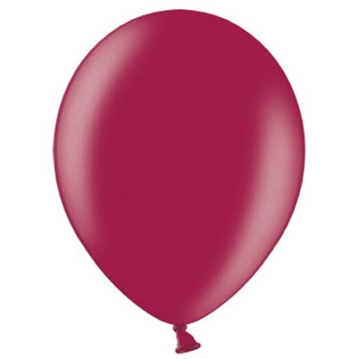5 Inch Metallic Plum Latex Balloons 100ct