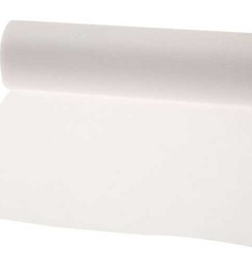 29cm x 25m Soft Organza White