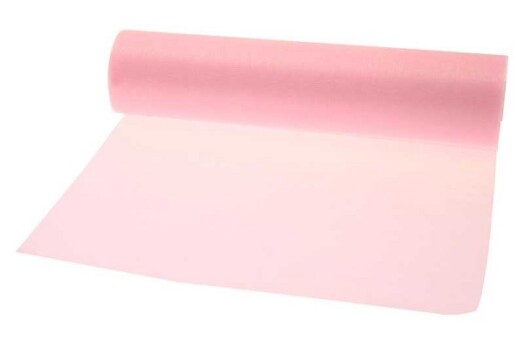 29cm x 25m Soft Organza Baby Pink