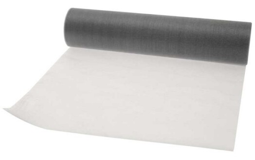 29cm x 25m Soft Organza Silver