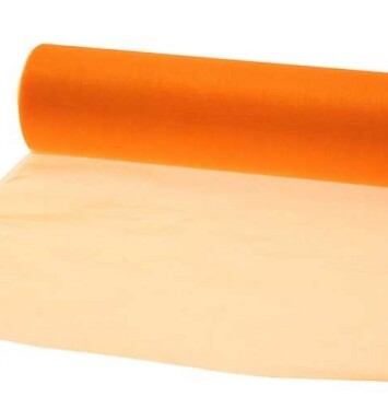 29cm x 25m Soft Organza Orange