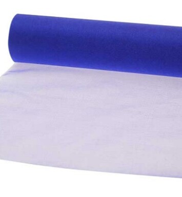29cm x 25m Soft Organza Royal Blue