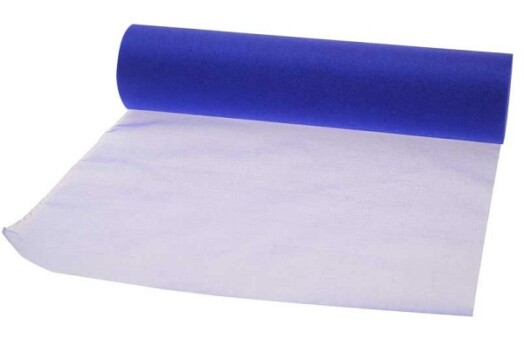 29cm x 25m Soft Organza Royal Blue