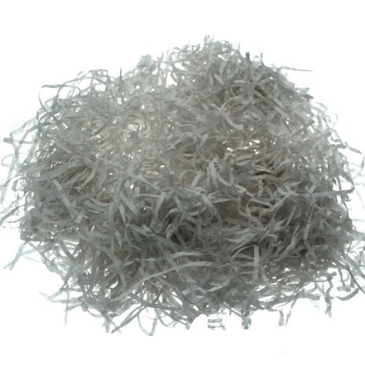 25g Shredded Metallic Tissue Paper Silver