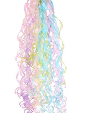 Pastel Colours Balloon Tail