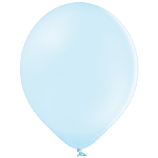 12 Inch Pastel Ice Blue Latex Balloons 100ct
