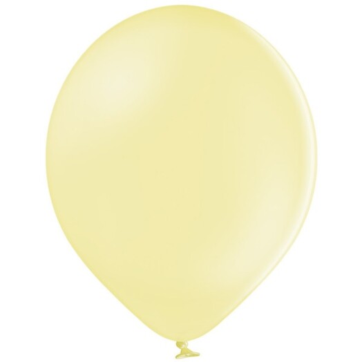 5 Inch Pastel Lemon Latex Balloons 100ct