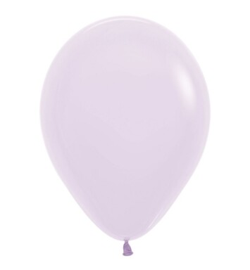 12 Inch Pastel Matte Lilac Latex Balloons 50ct