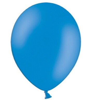 12 Inch Pastel Mid Blue Latex Balloons 100ct